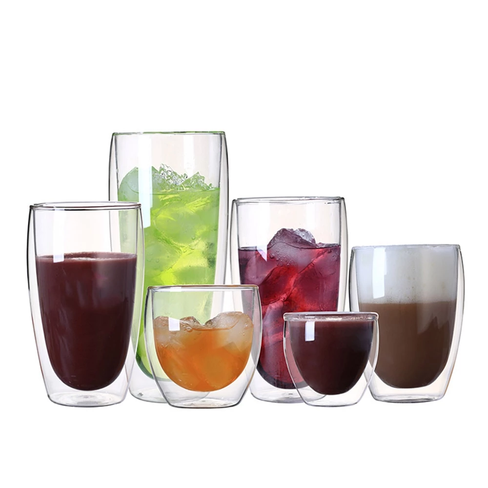 Double Wall Glasses Heat Resistant And Condensation Free Practical And Fun Products